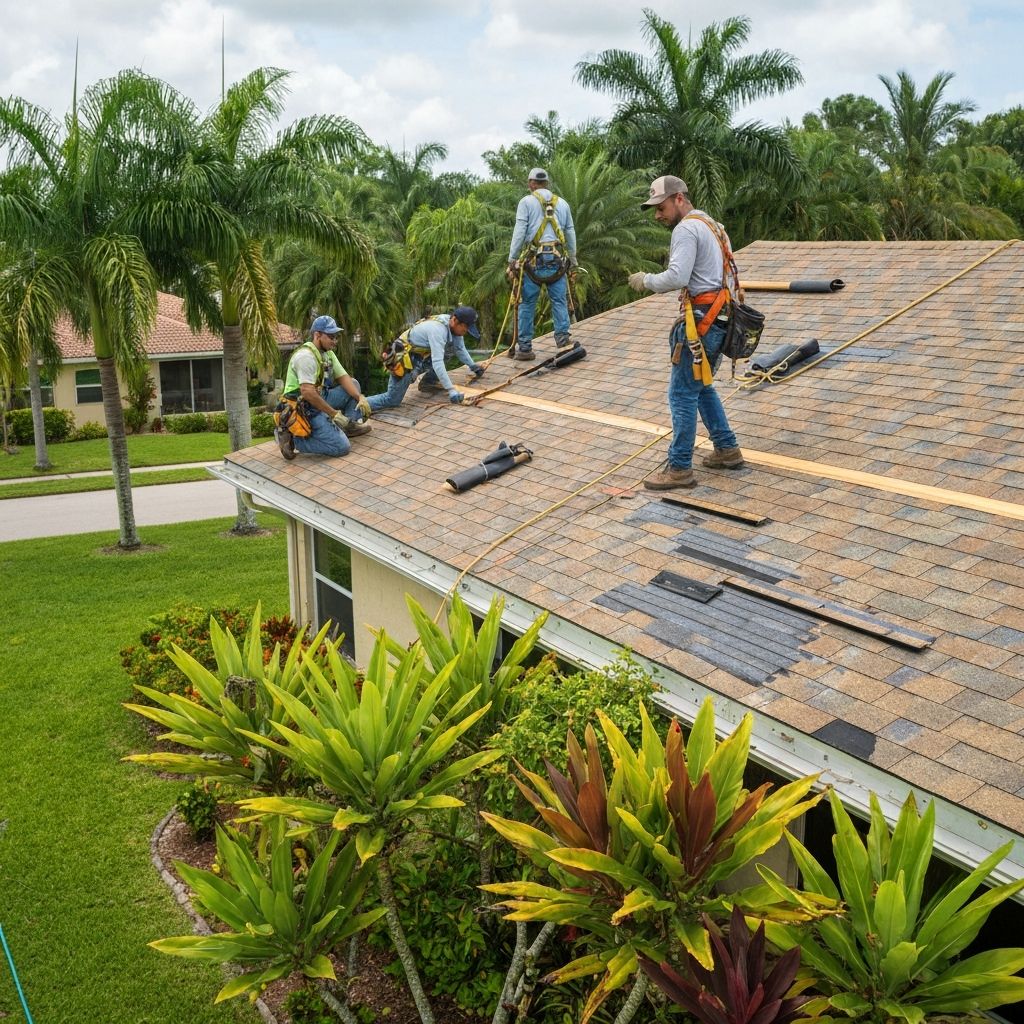 Residential Roofing Repair - expert results in South Florida